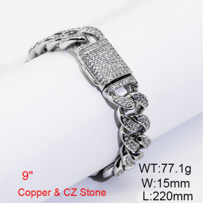 F6B404788bnlb-905  Fashion Copper Bracelet