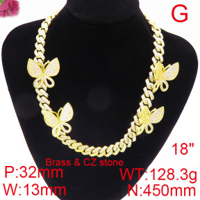 F6N402538ibob-905  Fashion Copper Necklace