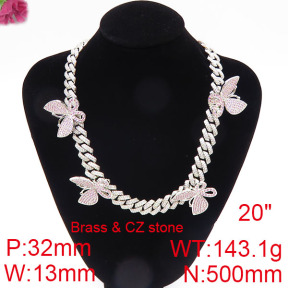 F6N402553iiob-905  Fashion Copper Necklace