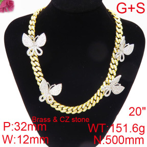 F6N402559ibmb-905  Fashion Copper Necklace