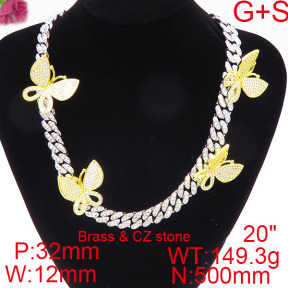 F6N402563ihib-905  Fashion Copper Necklace