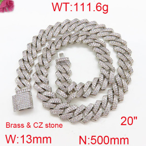 F6N402573hmbb-905  Fashion Copper Necklace