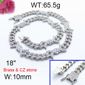 F6N403134hbib-905  Fashion Copper Necklace