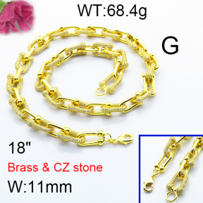 F6N403225hopb-905  Fashion Copper Necklace