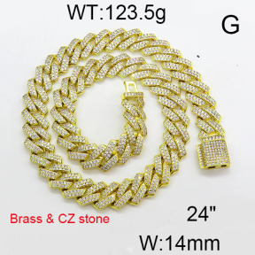 F6N403386hlob-905  Fashion Copper Necklace