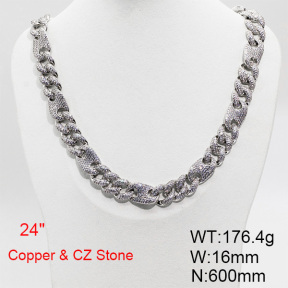 F6N403648iiib-905  Fashion Copper Necklace