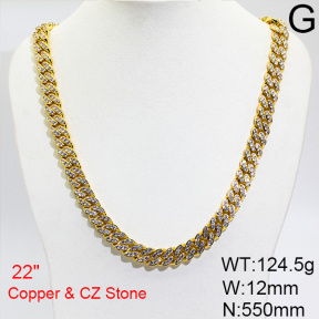 F6N403661hkob-905  Fashion Copper Necklace