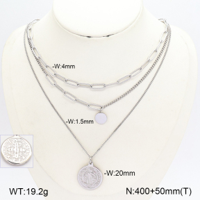 2N2009918bbov-749  Stainless Steel Necklace